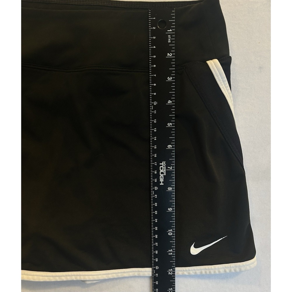 Nike Power Skort Golf Tennis Pickleball Black 523541-010 Skirt Short Size Medium - Picture 2 of 8